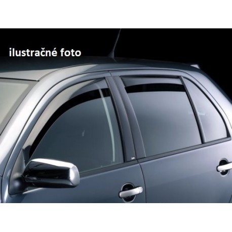 Dacia Logan / Mcv I 2004-2013r Mcv 5dv Combi - deflektory (celá sada)